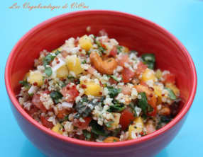 Salade de fonio à la mangue