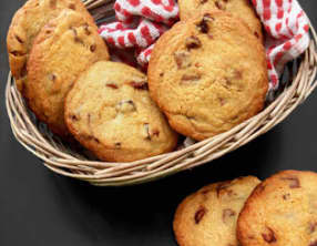 Cookies Pépites de Chocolat et Amandes Caramélisées