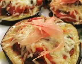 Les pizz' aubergines