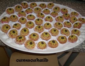 Gâteau fleur de tournesol