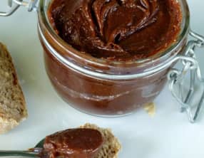 Nutella maison avec les oeufs de Pâques