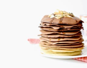 Cacao pancakes