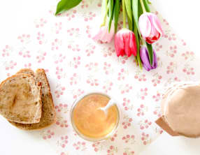 Gelée de pommes à l’eau de rose