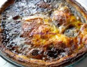 Tarte au sucre cassonade