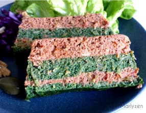 Omelette aux épinards et aux tomates séchées