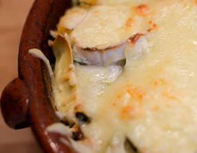 Lasagnes aux courgettes et au chèvre