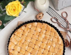 Baklava façon tourte aux fruits secs et eau de géranium