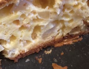 Cake au saumon fumé et à la pomme