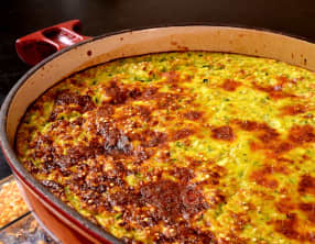 Gratin de quinoa aux courgettes