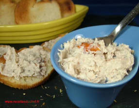 Rillettes de sardines à la tomate confite