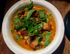 Pois chiches, façon ribollita toscane