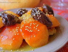 Tajine d’agneau aux coings et pruneaux