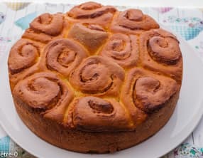 Pain au lait revisité façon kanelbullar groupé