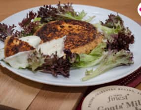 Camembert de chèvre pané