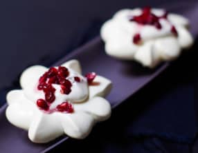 Pavlova vanille grenade