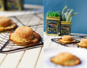 Rosaces pommes de terre fromage