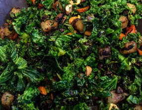 Petite poêlée de kale