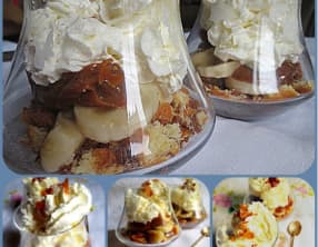 Verres de Banoffee