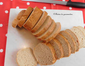 Pain de mie semi-complet