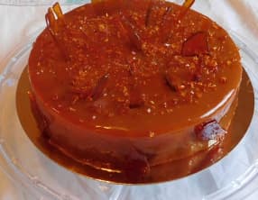 Entremets "Bijou Caramel"