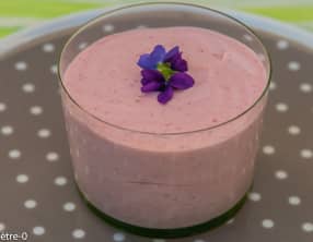 Mousse aux framboises