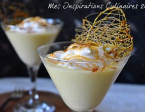 Oeufs a la neige à la vanille