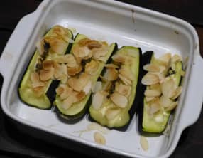 Courgettes au chèvre