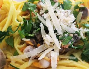 Les pâtes aux coques