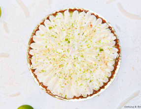 Key Lime and Coconut Pie