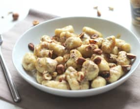 Gnocchis à la noisette et muscade