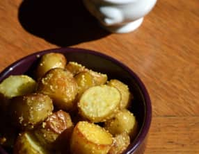 Patatas bravas à la Moutarde violette