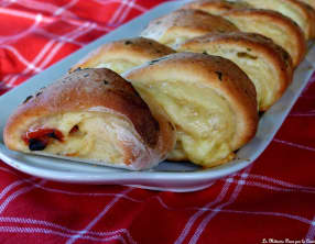 Pizza roulée à partager pour l'apéritif