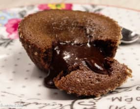 Mi-cuit au chocolat express coeur coulant