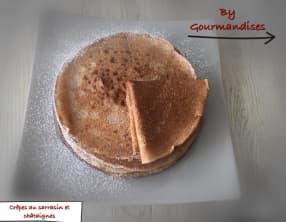 Crêpes au sarrasin et châtaignes