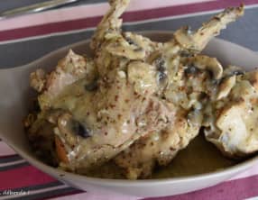 Lapin à la moutarde