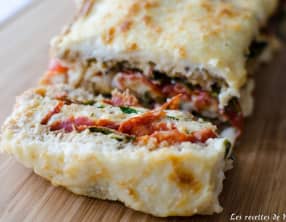 Croque-cake au chorizo