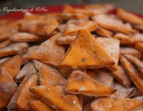 Crackers à la tomate et aux graines de tournesol