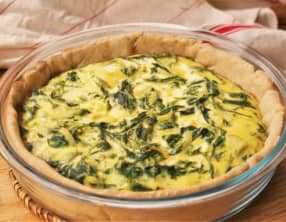 Quiche aux orties sauvages