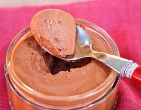 Mousse au chocolat au tofu soyeux