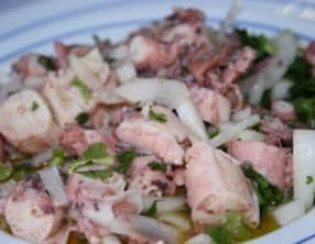 Salade de poulpe