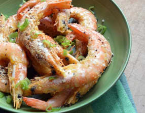 Crevettes au Sel et au Poivre
