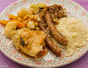 L'excellent couscous de Reddad