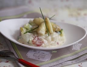 Tartare d'asperges blanches