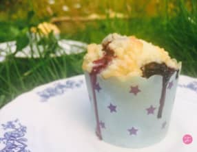 Muffins aux myrtilles de Pierre Hermé