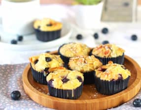 Muffins aux myrtilles au buttermilk