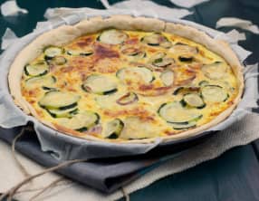 Tarte aux courgettes