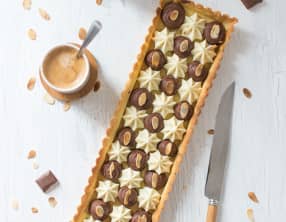 Tarte aux deux chocolats