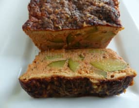 Flan de courgette à la tomate et au basilic