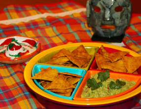 Nachos et Guacamole