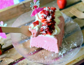 Parfait aux fraises sans oeufs